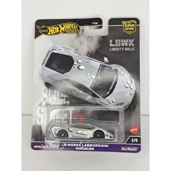 Hot Wheels 1:64 Slide Street 2 - LB Works Lamborghini Huracan